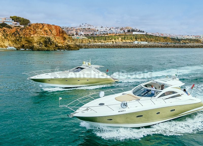 Full Day Luxury Private Yacht Cruise In Albufeira Portugal - Food & Drinks Included | AnchorsBook Photo Full Day Luxury Private Yacht Cruise In Albufeira Portugal - Food & Drinks Included