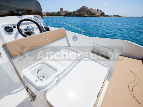 Astilux 20ft Speedboat Rental In Benalmádena, Spain | AnchorsBook Photo Astilux 20ft Speedboat Rental In Benalmádena, Spain