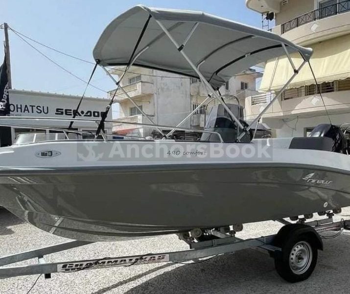 Milos Eldoris 1 Nireus Grey (full day rental) - No license required | AnchorsBook Photo Milos Eldoris 1 Nireus Grey (full day rental) - No license required