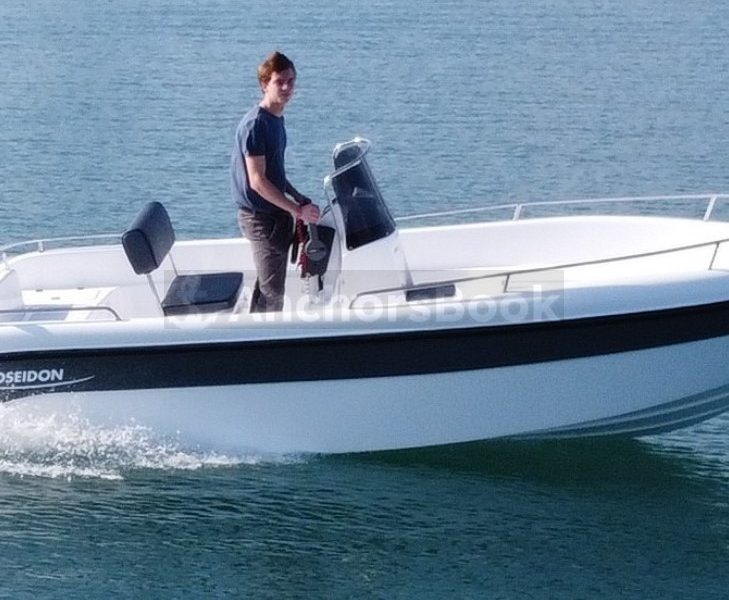 Milos Eldoris 4 Poseidon White (full day rental) - No license required | AnchorsBook Photo Milos Eldoris 4 Poseidon White (full day rental) - No license required