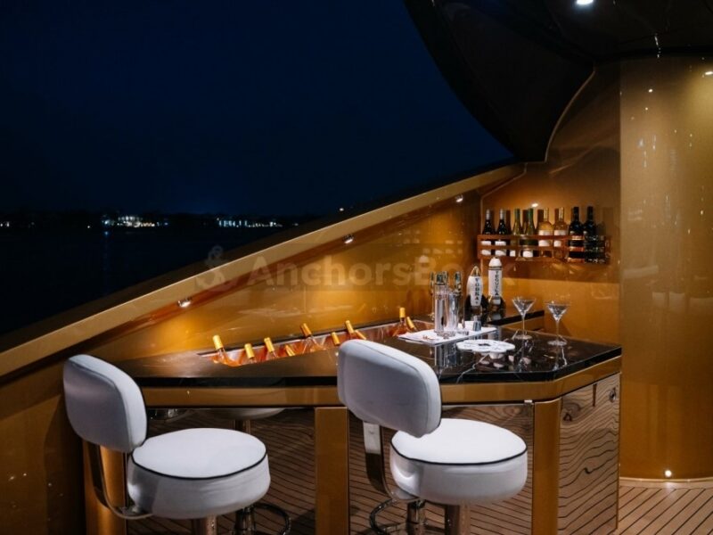 Dubai AK Royalty 136ft Mega Yacht - 24 hours to 7 Day Charter | AnchorsBook Photo Dubai AK Royalty 136ft Mega Yacht - 24 hours to 7 Day Charter