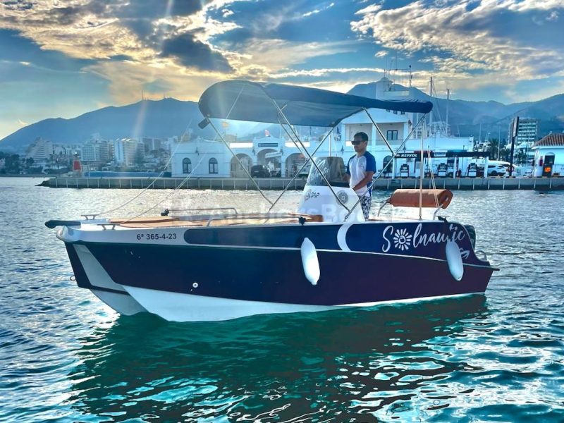 Benalmádena: Rent Boat without License - Trimaran | AnchorsBook Photo Benalmádena: Rent Boat without License - Trimaran