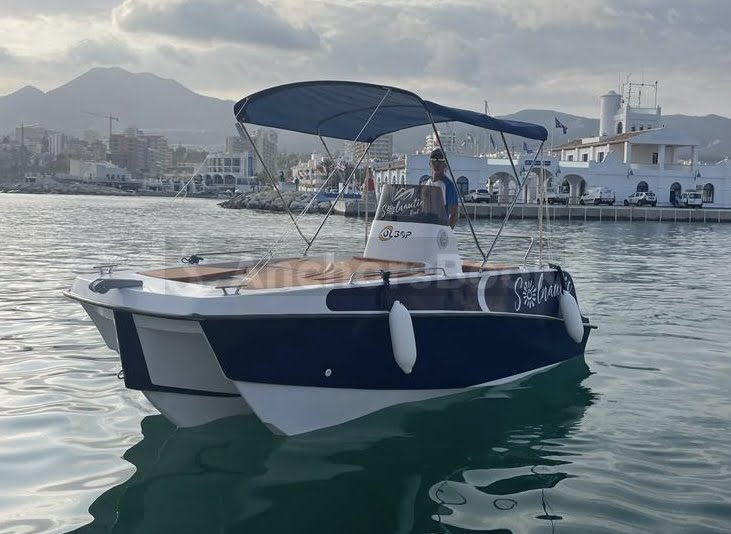 Benalmádena: Rent Boat without License - Trimaran | AnchorsBook Photo Benalmádena: Rent Boat without License - Trimaran