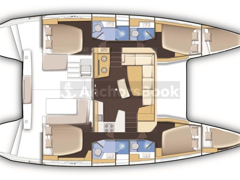 CATAMARAN Lagoon 450F, Catamaran Lagoon 42 - Full Week Luxury Charter | AnchorsBook Photo CATAMARAN Lagoon 450F, Catamaran Lagoon 42 - Full Week Luxury Charter