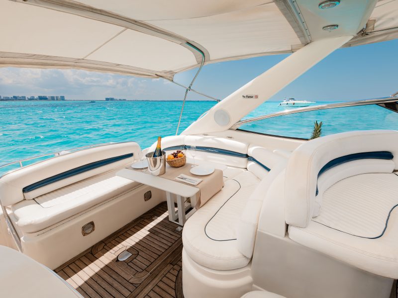 Private Premium Yacht 46FT Rental in Cancun | AnchorsBook Photo Private Premium Yacht 46FT Rental in Cancun
