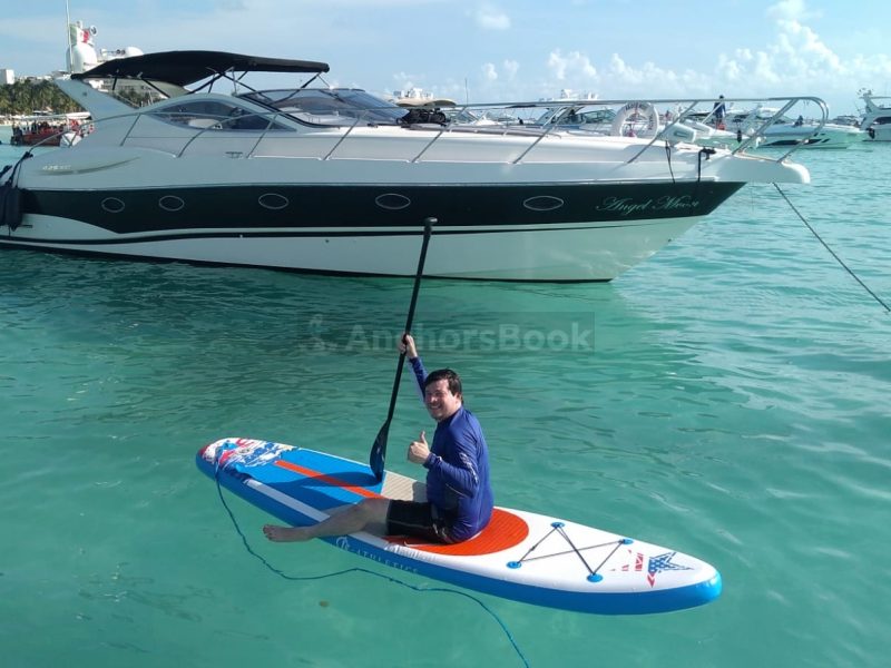 Private Premium Yacht 46FT Rental in Cancun | AnchorsBook Photo Private Premium Yacht 46FT Rental in Cancun