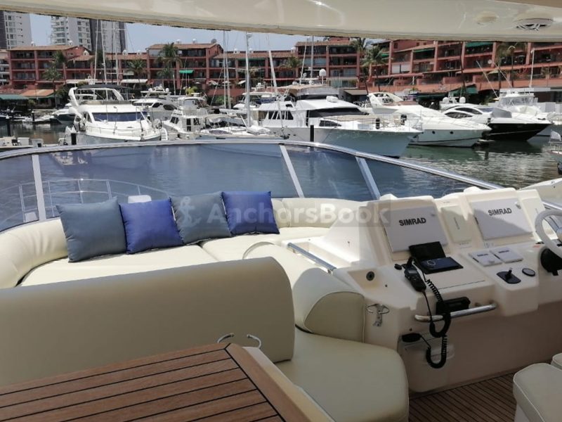 Luxury Yacht Rental In Puerto Vallarta, Jalisco | Azimut 70 | AnchorsBook Photo Luxury Yacht Rental In Puerto Vallarta, Jalisco | Azimut 70
