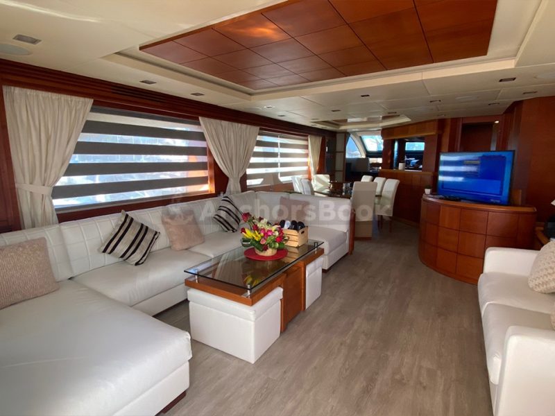 Luxury Yacht Rental In Puerto Vallarta, Jalisco | Azimut 85 | AnchorsBook Photo Luxury Yacht Rental In Puerto Vallarta, Jalisco | Azimut 85