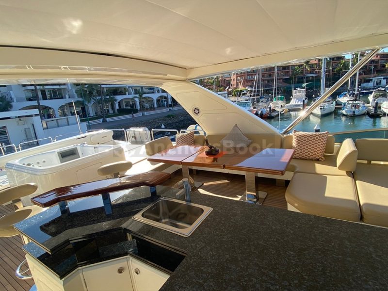Luxury Yacht Rental In Puerto Vallarta, Jalisco | Azimut 85 | AnchorsBook Photo Luxury Yacht Rental In Puerto Vallarta, Jalisco | Azimut 85