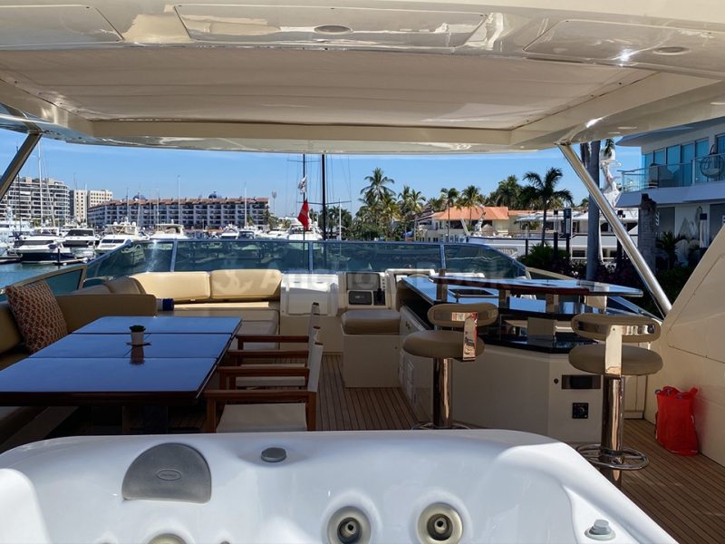 Luxury Yacht Rental In Puerto Vallarta, Jalisco | Azimut 85 | AnchorsBook Photo Luxury Yacht Rental In Puerto Vallarta, Jalisco | Azimut 85