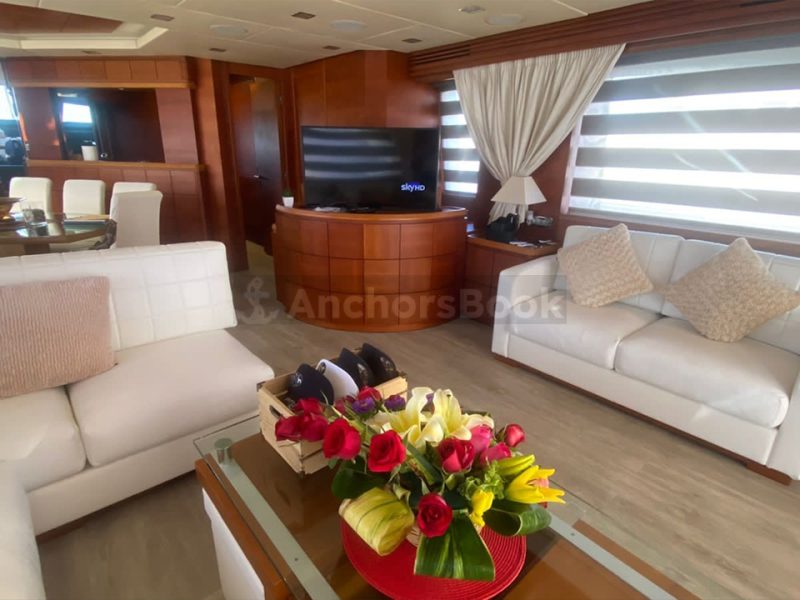 Luxury Yacht Rental In Puerto Vallarta, Jalisco | Azimut 85 | AnchorsBook Photo Luxury Yacht Rental In Puerto Vallarta, Jalisco | Azimut 85