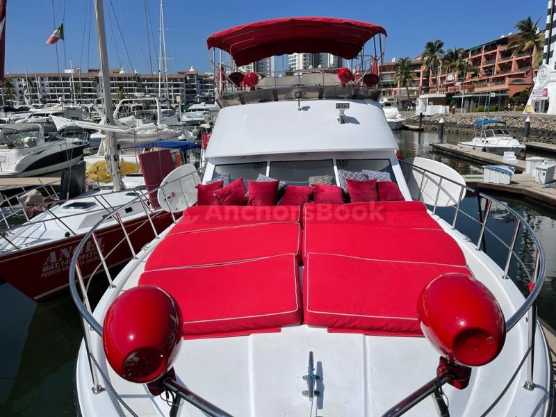 Luxury Yacht Rental In Puerto Vallarta, Jalisco | Bertram 58 | AnchorsBook Photo Luxury Yacht Rental In Puerto Vallarta, Jalisco | Bertram 58