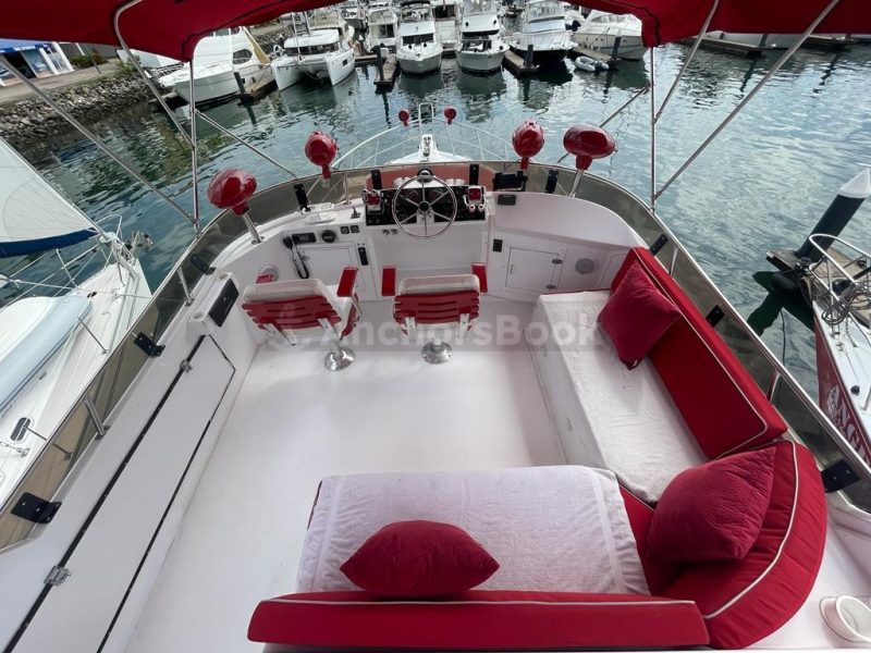 Luxury Yacht Rental In Puerto Vallarta, Jalisco | Bertram 58 | AnchorsBook Photo Luxury Yacht Rental In Puerto Vallarta, Jalisco | Bertram 58