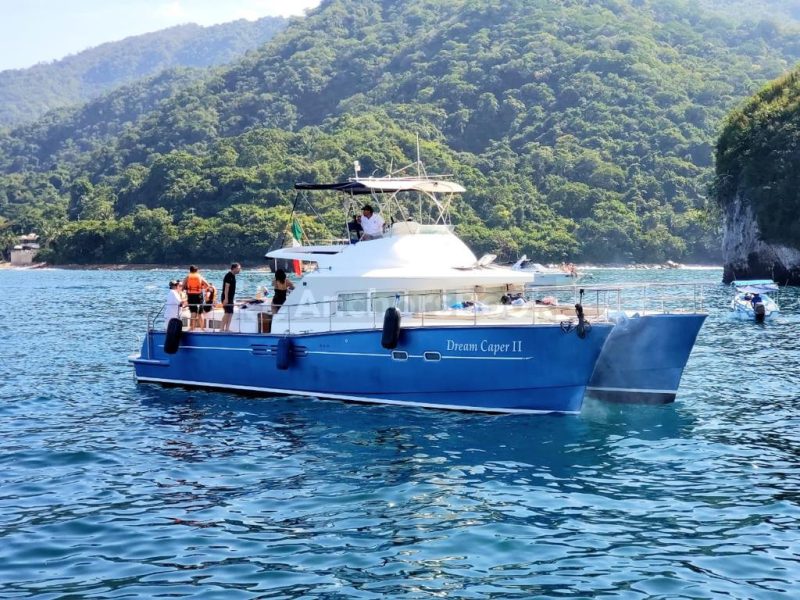 Luxury Catamaran Rental In Puerto Vallarta, Jalisco | Cat Power | AnchorsBook Photo Luxury Catamaran Rental In Puerto Vallarta, Jalisco | Cat Power