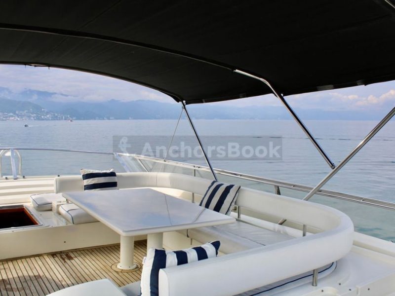Luxury Yacht Rental In Puerto Vallarta, Jalisco | Ferreti 80 | AnchorsBook Photo Luxury Yacht Rental In Puerto Vallarta, Jalisco | Ferreti 80