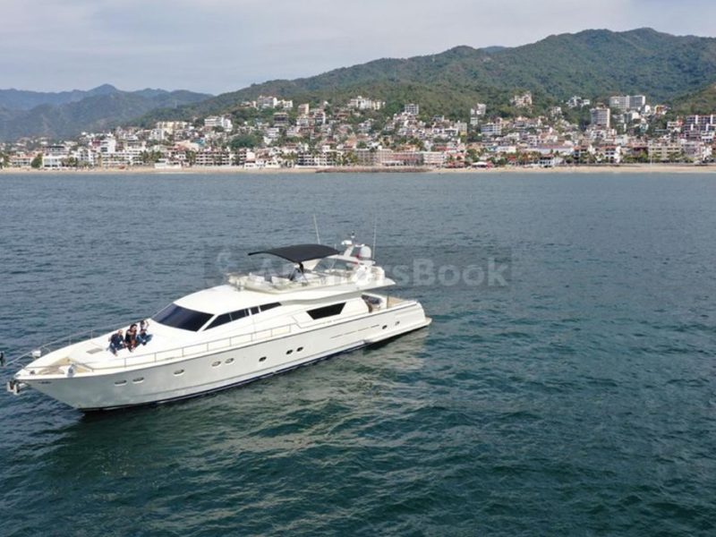 Luxury Yacht Rental In Puerto Vallarta, Jalisco | Ferreti 80 | AnchorsBook Photo Luxury Yacht Rental In Puerto Vallarta, Jalisco | Ferreti 80