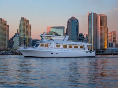 Private Boat Rental Priced Per Person in San Diego California - 70' Luxury Power Yacht With Hot Tub