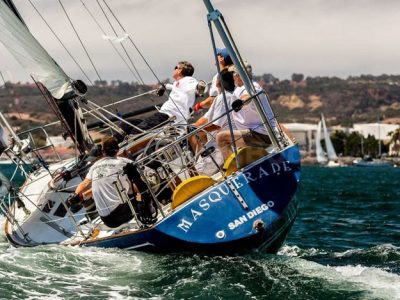70' DEFEVER / WANDERLUST | AnchorsBook Photo Sailboat Rental in San Diego California - Ranger 37 Racing Sailboat
