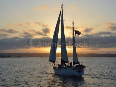 Private Boat Rental Priced Per Person in San Diego California - 55' Custom Sailing Yacht