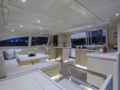 Leopard Catamaran 51 ft Yacht Charter In Phuket | AnchorsBook Photo Sanyati 51ft (With Food, Drinks, Water Slides) - 4 Hours Yacht Rental In Phuket, Thailand