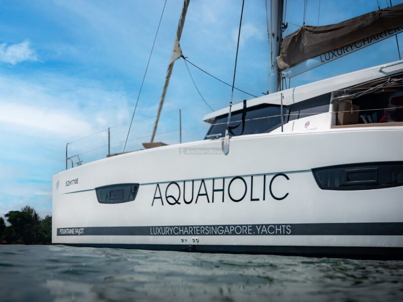 4 Hour Private Luxury Yacht Charter to Lazarus/St John Island – Fountaine Pajot Lucia 40 sailing catamaran | AnchorsBook Photo 4 Hour Private Luxury Yacht Charter to Lazarus/St John Island – Fountaine Pajot Lucia 40 sailing catamaran