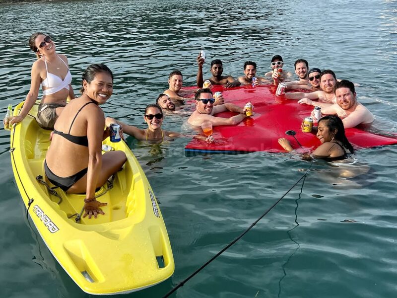 4 Hour Private Luxury Yacht Charter to Lazarus/St John Island – Fountaine Pajot Lucia 40 sailing catamaran | AnchorsBook Photo 4 Hour Private Luxury Yacht Charter to Lazarus/St John Island – Fountaine Pajot Lucia 40 sailing catamaran