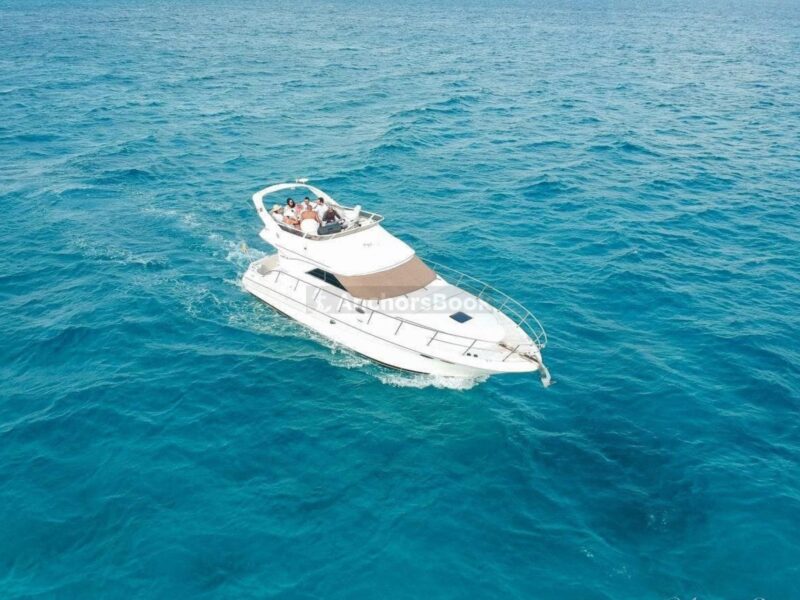 SEA RAY FLYBRIDGE FOR 15 PEOPLE IN CANCUN | AnchorsBook Photo SEA RAY FLYBRIDGE FOR 15 PEOPLE IN CANCUN
