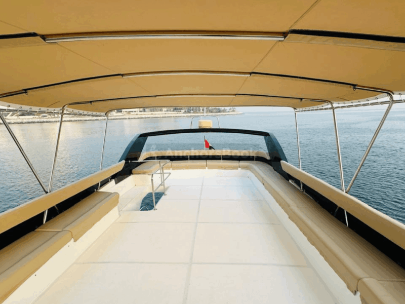 Dubai: Private Luxury Yacht Cruise on a 70-Foot Yacht | AnchorsBook Photo Dubai: Private Luxury Yacht Cruise on a 70-Foot Yacht