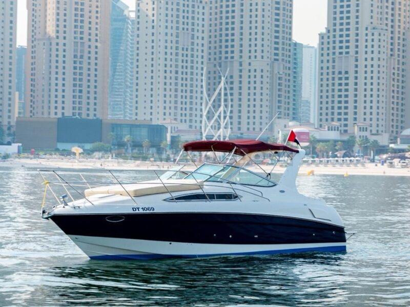 AnchorsBook Fleet: Dubai Party Yacht Rental – Regal 33ft (8 PAX) | AnchorsBook Photo AnchorsBook Fleet: Dubai Party Yacht Rental – Regal 33ft (8 PAX)