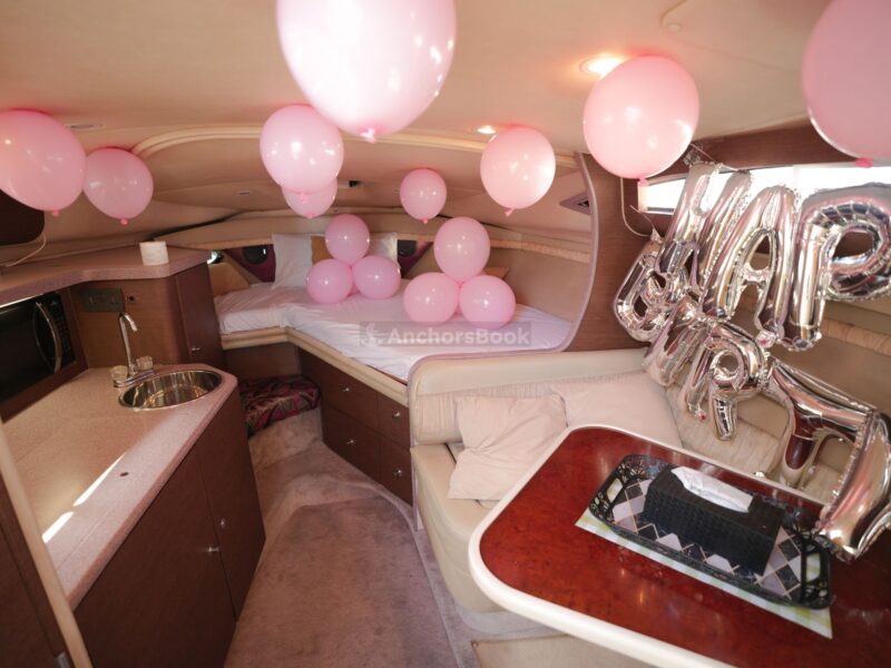 AnchorsBook Fleet: Dubai Party Yacht Rental – Regal 33ft (8 PAX) | AnchorsBook Photo AnchorsBook Fleet: Dubai Party Yacht Rental – Regal 33ft (8 PAX)