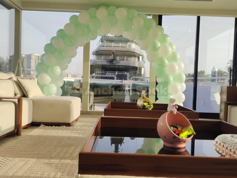 New 2023 Build Houseboat Rental In Yas Marina | AnchorsBook Photo New 2023 Build Houseboat Rental In Yas Marina