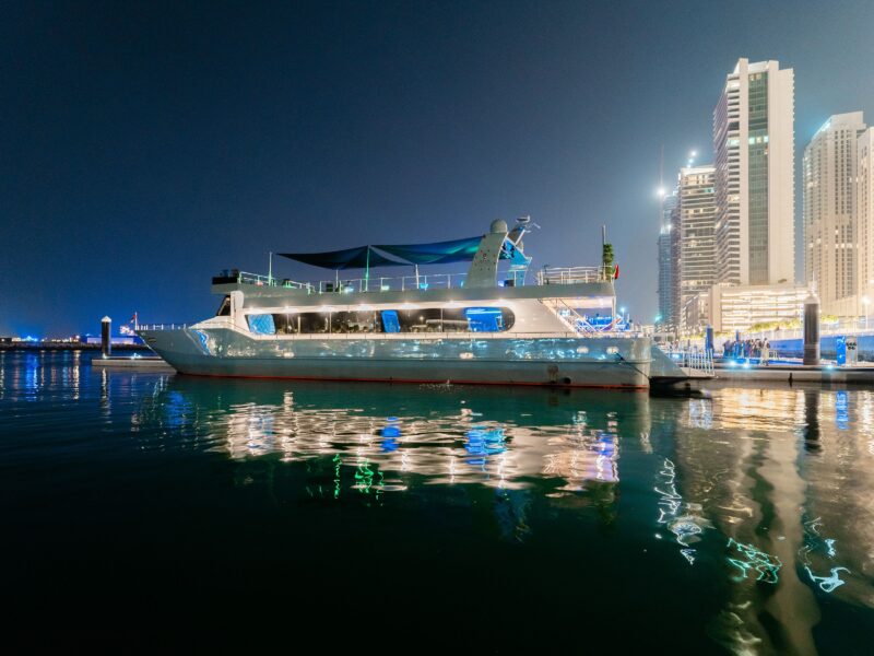 Sweet Caroline Dubai 142ft VIP Mega Yacht - Up To 150 Guests | AnchorsBook Photo Sweet Caroline Dubai 142ft VIP Mega Yacht - Up To 150 Guests