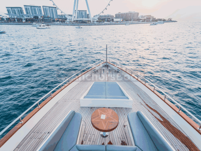 Private Boat Tour - Gulf-44ft Yacht (Dubai – 15 Guests Max) | AnchorsBook Photo VIP Dubai 151ft Yacht Rental For Up To 120 Guests