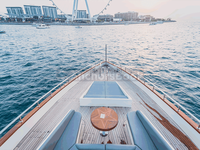 VIP Dubai 151ft Yacht Rental For Up To 120 Guests | AnchorsBook Photo VIP Dubai 151ft Yacht Rental For Up To 120 Guests