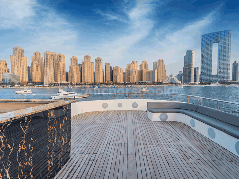 VIP Dubai 151ft Yacht Rental For Up To 120 Guests | AnchorsBook Photo VIP Dubai 151ft Yacht Rental For Up To 120 Guests