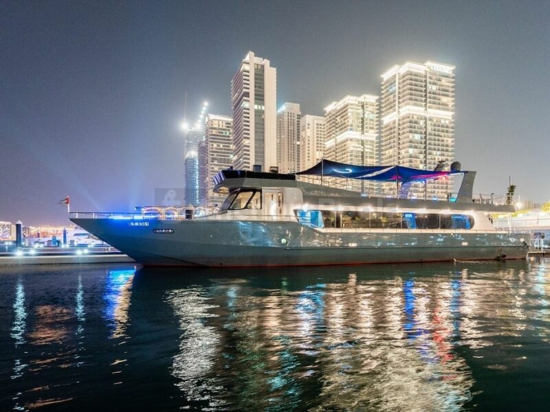 Sweet Caroline Dubai 142ft VIP Mega Yacht - Up To 150 Guests | AnchorsBook Photo Sweet Caroline Dubai 142ft VIP Mega Yacht - Up To 150 Guests