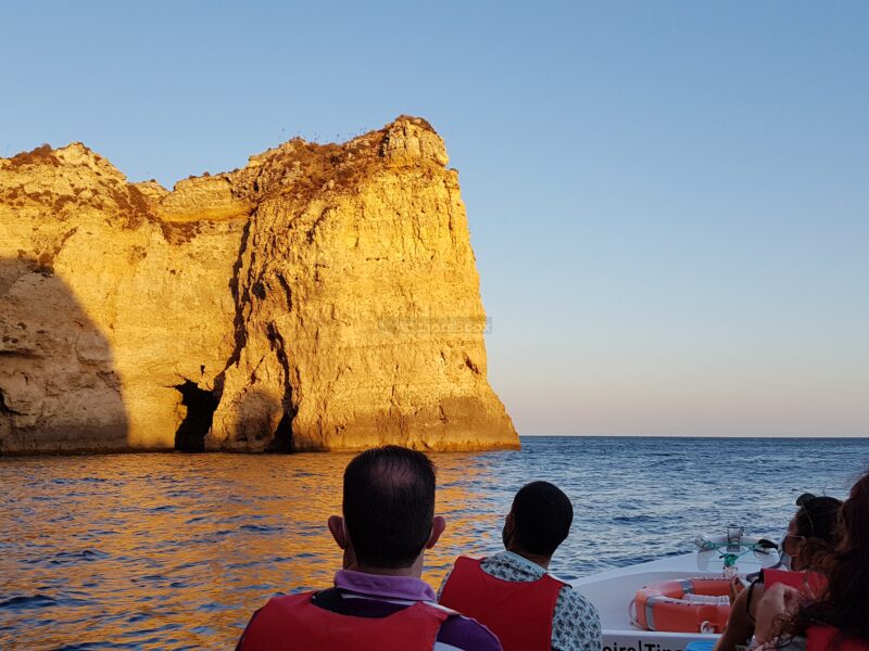 Private Sunset Boat Tour from Lagos to Ponta da Piedade with Local Guide | AnchorsBook Photo Private Sunset Boat Tour from Lagos to Ponta da Piedade with Local Guide