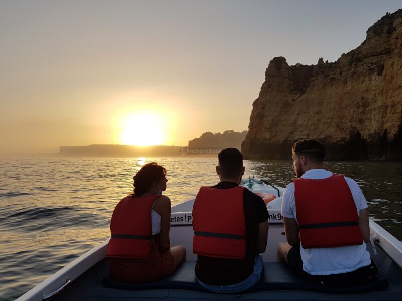 Private Sunset Boat Tour from Lagos to Ponta da Piedade with Local Guide | AnchorsBook Photo Private Sunset Boat Tour from Lagos to Ponta da Piedade with Local Guide