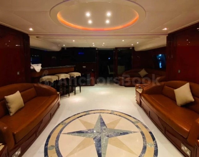 Dubai 95ft Yacht Rental For Up To 58 Guests | AnchorsBook Photo Dubai 95ft Yacht Rental For Up To 58 Guests