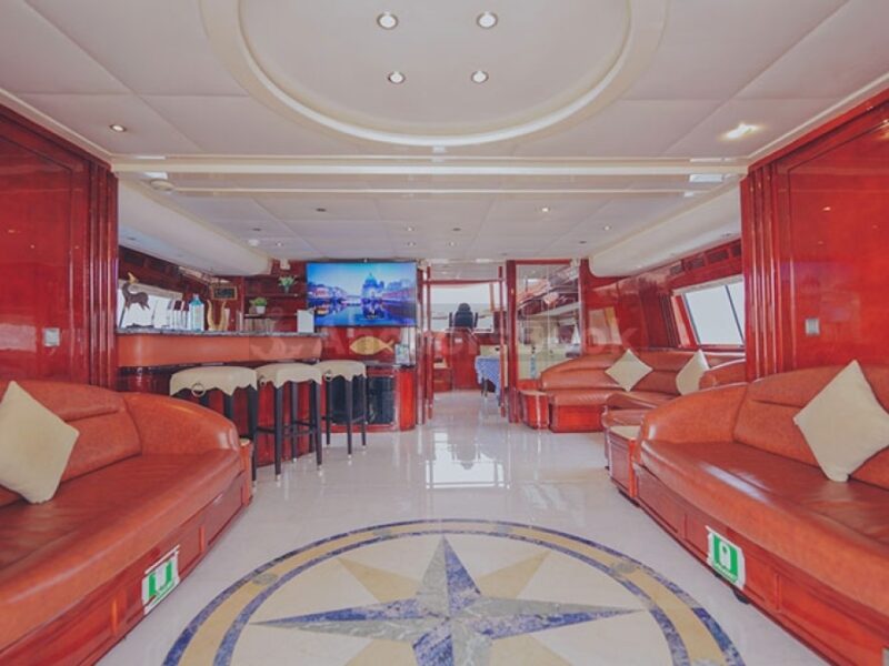 Dubai 95ft Yacht Rental For Up To 58 Guests | AnchorsBook Photo Dubai 95ft Yacht Rental For Up To 58 Guests