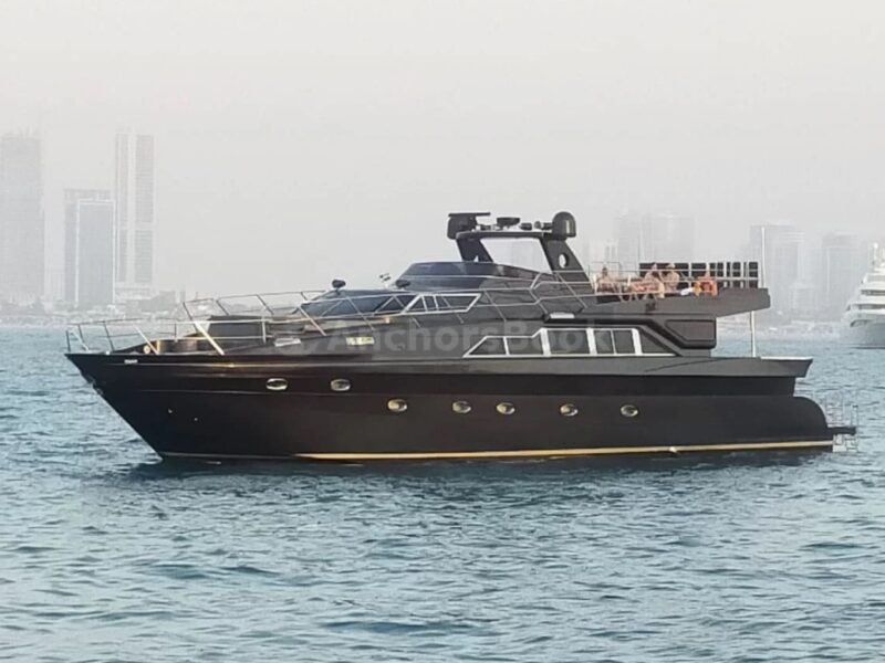 Dubai 95ft Yacht Rental For Up To 58 Guests | AnchorsBook Photo Dubai 95ft Yacht Rental For Up To 58 Guests