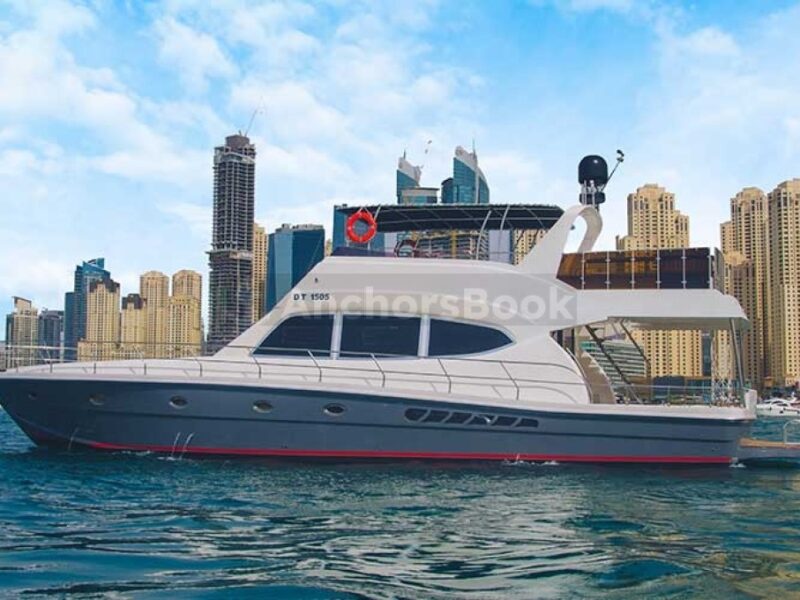 Dubai 82ft Yacht Rental For Up To 33 Guests | AnchorsBook Photo Dubai 82ft Yacht Rental For Up To 33 Guests