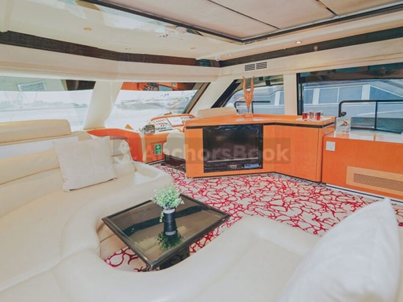 Dubai 82ft Yacht Rental For Up To 33 Guests | AnchorsBook Photo Dubai 82ft Yacht Rental For Up To 33 Guests