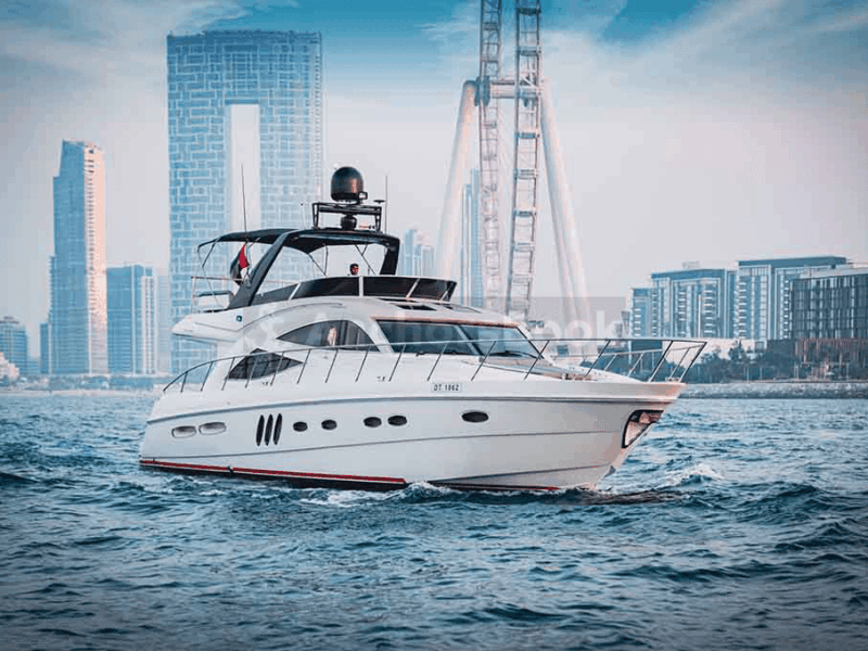 Dubai 68ft Yacht Rental For Up To 23 Guests | AnchorsBook Photo Dubai 68ft Yacht Rental For Up To 23 Guests