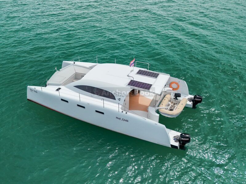 Hot Chilli 38 ft. Power Catamaran | AnchorsBook Photo Hot Chilli 38 ft. Power Catamaran