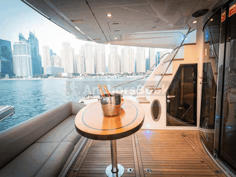Dubai 68ft Yacht Rental For Up To 23 Guests | AnchorsBook Photo Dubai 68ft Yacht Rental For Up To 23 Guests