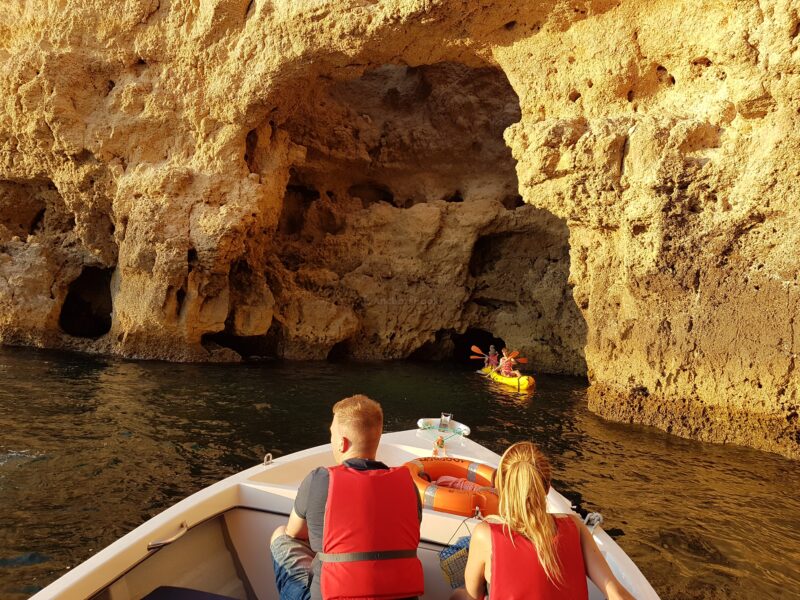 Private Sunset Boat Tour from Lagos to Ponta da Piedade with Local Guide | AnchorsBook Photo Private Sunset Boat Tour from Lagos to Ponta da Piedade with Local Guide