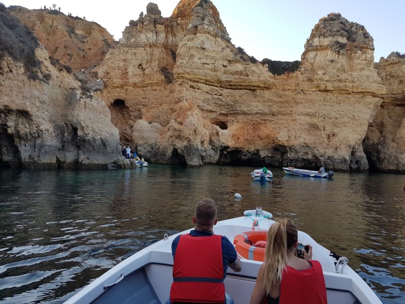 Private Sunset Boat Tour from Lagos to Ponta da Piedade with Local Guide | AnchorsBook Photo Private Sunset Boat Tour from Lagos to Ponta da Piedade with Local Guide