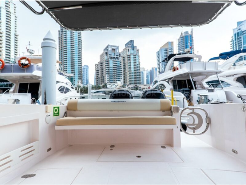 36ft Yacht In Dubai | Free 🚌 Transfer, & Free 🥂 Unlimited Alcohol + Soft Drinks Included - Book 3+ Hr Get 1 Hr Free Offer