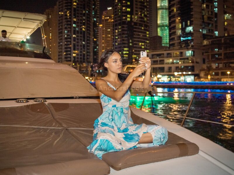 Dubai Marina 2 Hour Evening Shared Yacht Tour with BBQ & Refreshments | AnchorsBook Photo Dubai Marina 2 Hour Evening Shared Yacht Tour with BBQ & Refreshments
